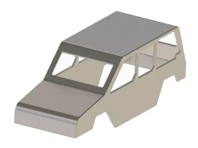 Vehicle Outer Body Frame 3D print model