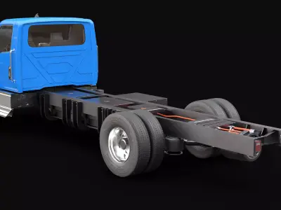 International eMV Electric Truck 3D model