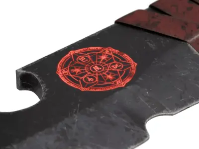 Realistic 3D Dagger High-Quality Free 3D model