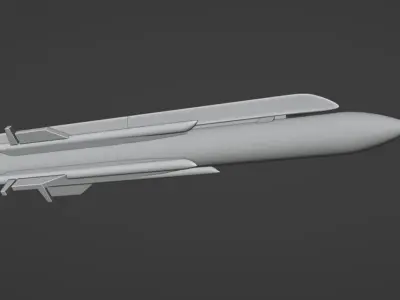 Russia KH-31 Missile - NATO AS-17 Krypton 3D print model