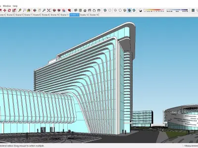 Sketchup Complex B7 3D model
