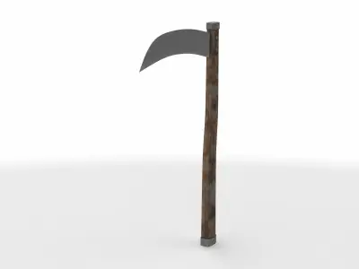 kama weapon 01  3D model
