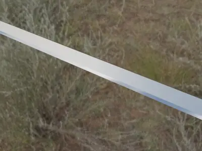 Lambent Light sword Low-poly 3D model
