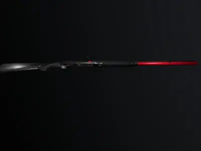 Benelli M2 SP  Low-poly 3D model