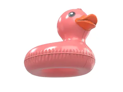 Duck Float v1 004 Low-poly 3D model