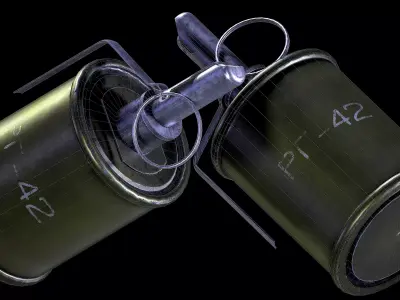 RG - 42 Low-poly 3D model
