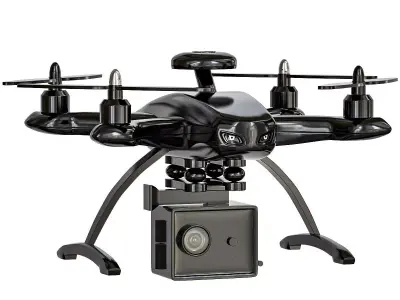 Drone Quadcopter 3D model get