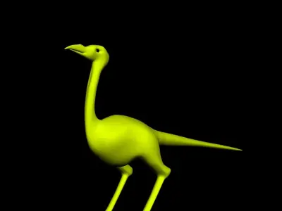 Jurassic Dinosaur Terro Birds model Free 3D model