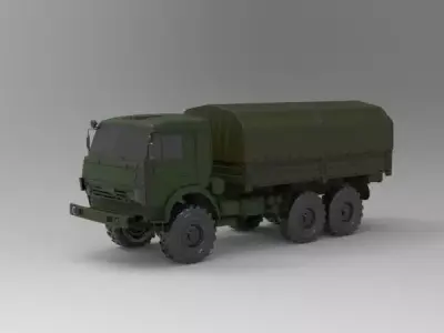 military truck 3D model