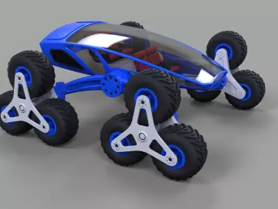 Rover II 3D model