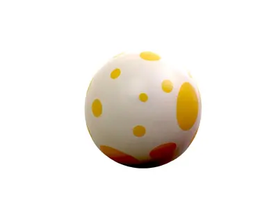 Dinosaur Egg Low-poly 3D model buy