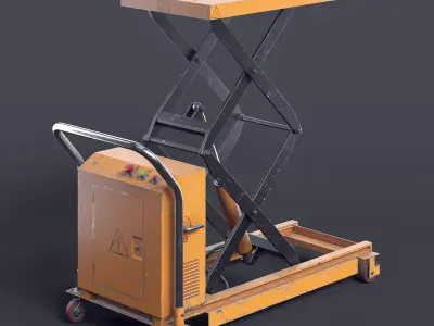Scissor Lift Table I 3D model