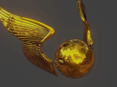 Golden Snitch 3D model