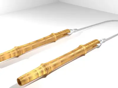 ChainStick - Bamboo 3D model