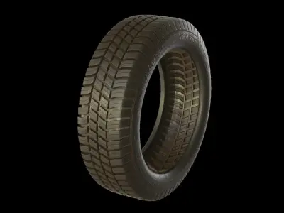 Tire High detailed 3D model
