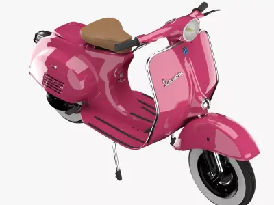 Vespa 1963 Custom 3D model