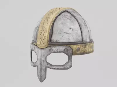 Ancient Helmet Low-poly 3D model purchase