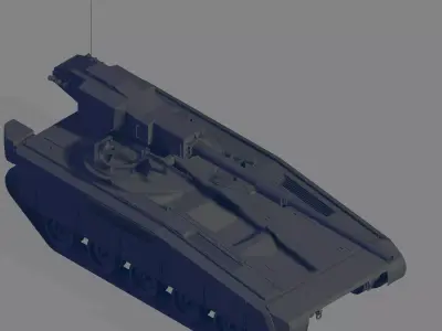 AGS Tank 3D model