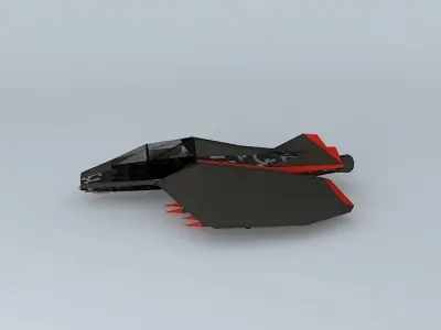 SQ Picador Space fighter class Free 3D model