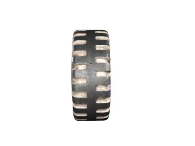Tire and Rim 3D Model 3D model