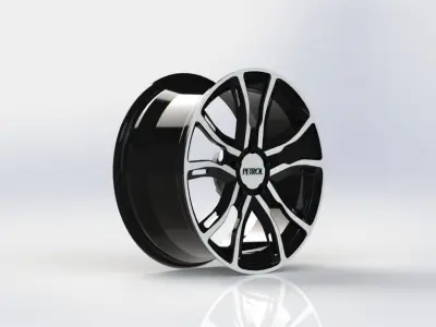 Cast rim Petrol-P5A 3D model