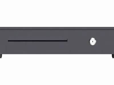 Cash Register Drawer for POS System 3D model