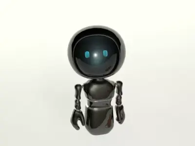 ROBOT-O-44  3D FUTURISTIC ROBOT 3D model
