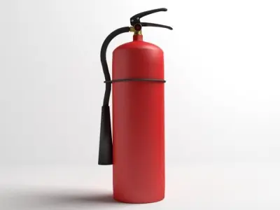 Fire Extinguisher 4 3D model
