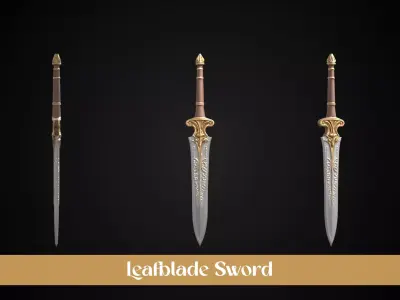 Stylized Elf Sword Pack