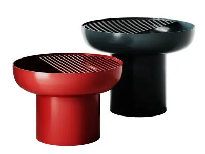 MID TM Round Coffee Table by Babich studio 3D model