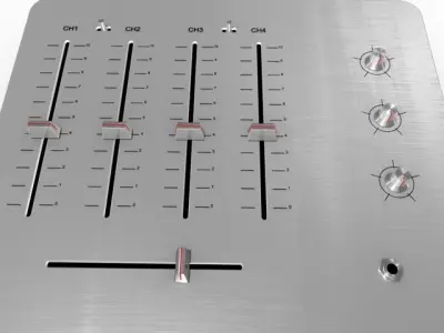 mix table 3D model