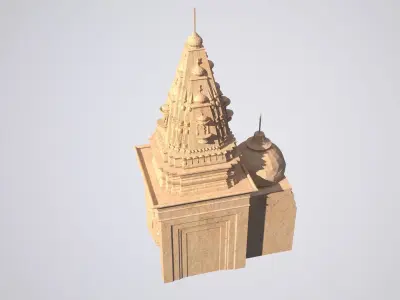Shiva Temple 3D model
