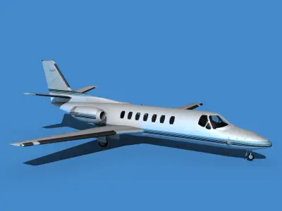Cessna Citation V 560 Encore V13 3D model