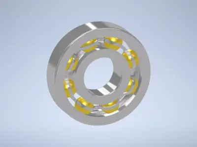 Ball Bearing 3D model by milenkoerceq from CGTrader