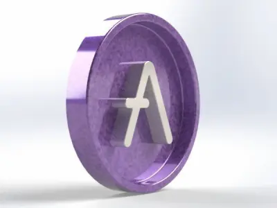 AAVE 3D Part STL and IGES 3D print model 3D print model