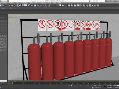 Fire resources 3D model