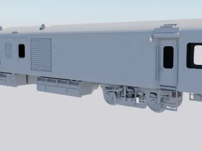 New LHB Generator Car Military Version Free 3D model