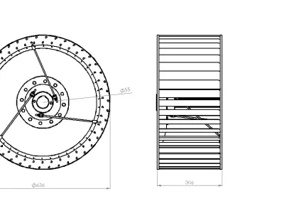 Fan Blower 3 Free 3D model