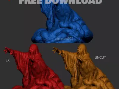 The Blob Free 3D print model