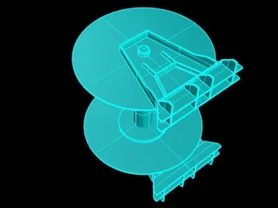 Net Drum  3D model