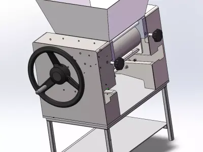 Household Hand-Cranked Noodle Maker  3D model
