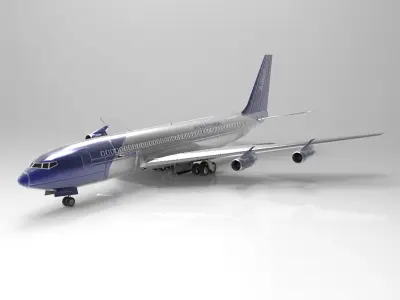 Aircraft 707 3D model