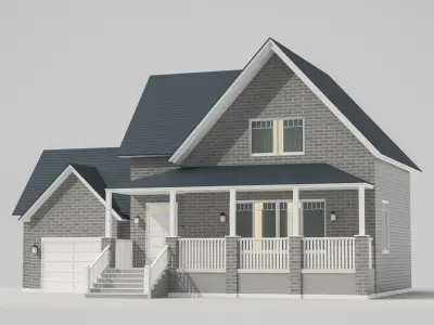 Houses Collection 02 3D model