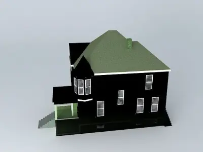 Old House Free 3D model buy