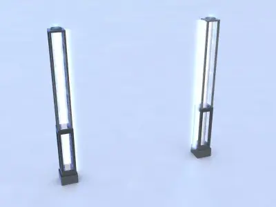 Quantic Bubble Gate 3D model