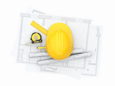 Builder Accessory Composition 3D model