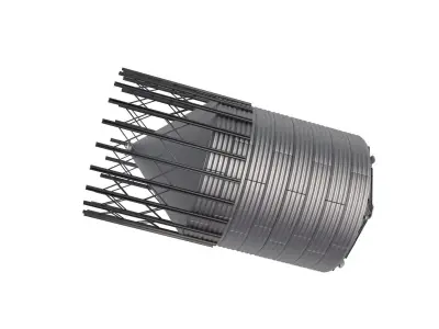 Grain Storage Silo 3D model purchase