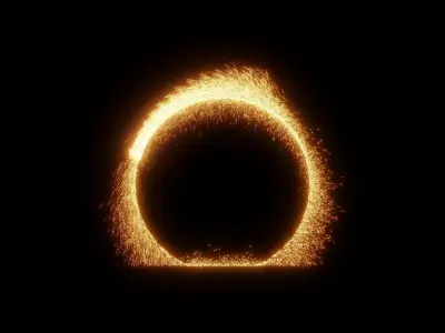 Dr Strange portal effect 3D model