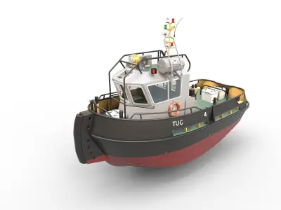  TUG  02 3D model