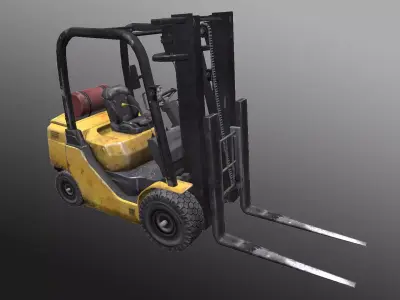 Forklifts VPFG15 Low-poly 3D model